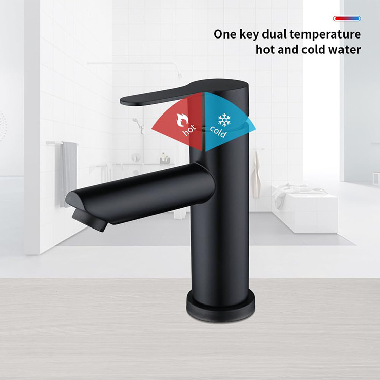 Hot Selling Single Handle Basin Faucet Basin Tap Hot and Cold Basin Mixer Faucet Water Tap for Bathroom