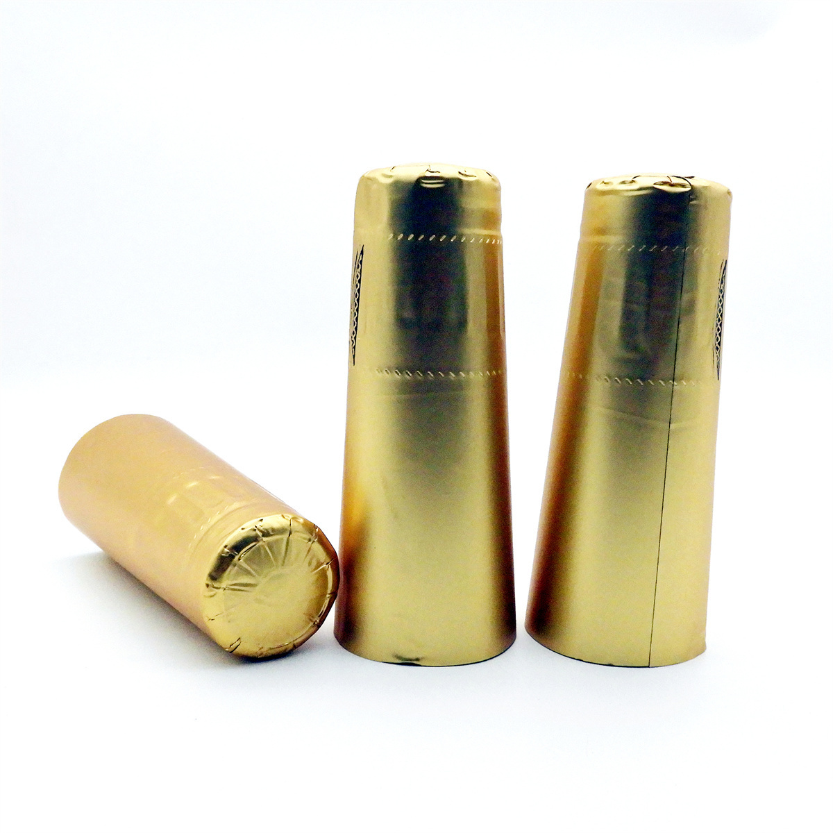 34*120mm Champagne Aluminium Foil Capsules for Sparkling Wine Bottle Shrink Caps