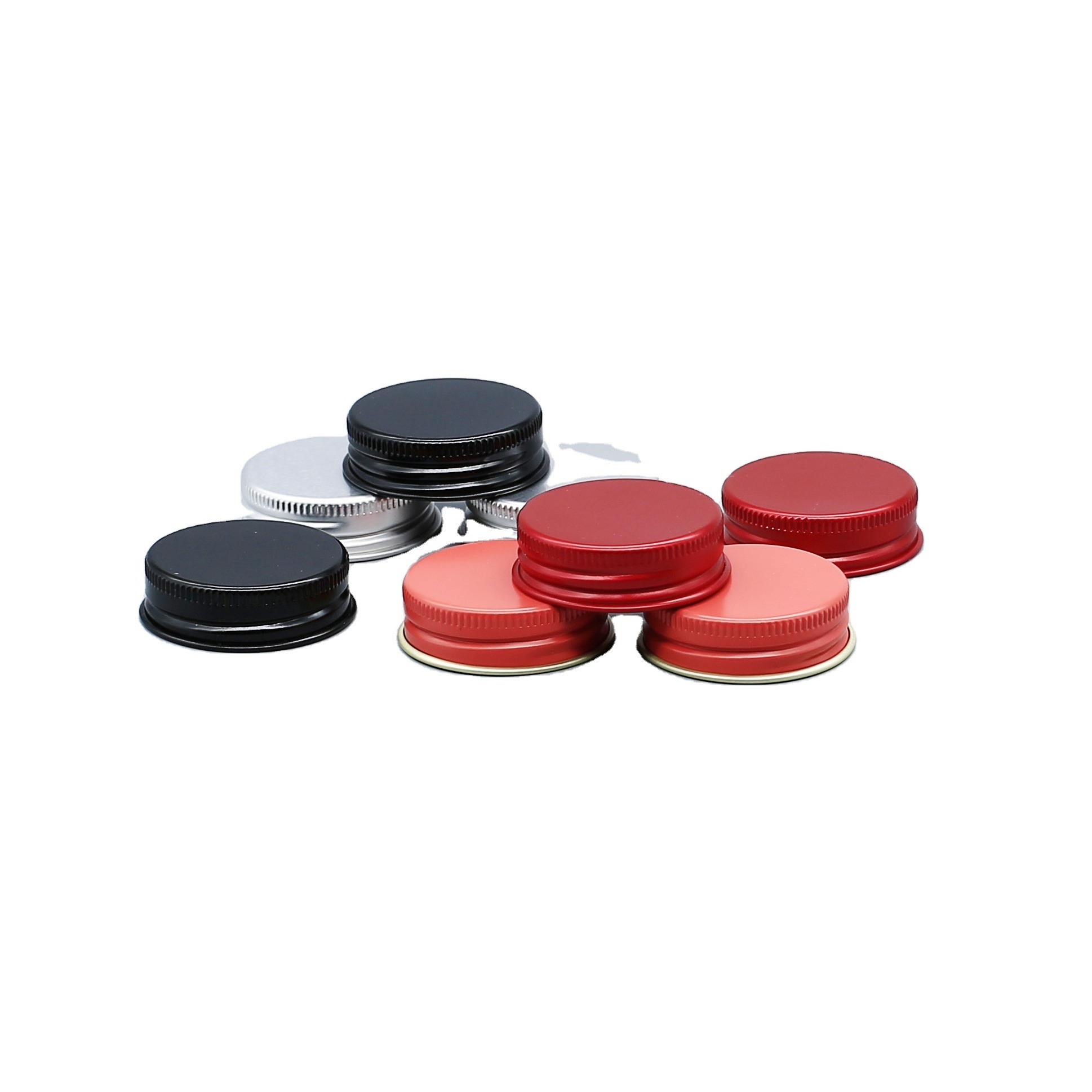 Manufacturer Wholesale Mason Jar Metal Lid Bottle Aluminum Screw Cover Cap