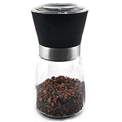 ceramic spice bottle grinder 220gram salt mill All Natural Garlic Spice Grinder manual seasoning grinder