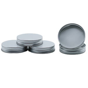 Custom Size 30mm 44mm Silver Aluminum Bottle Caps 62mm 89mm Metal Screw Lids