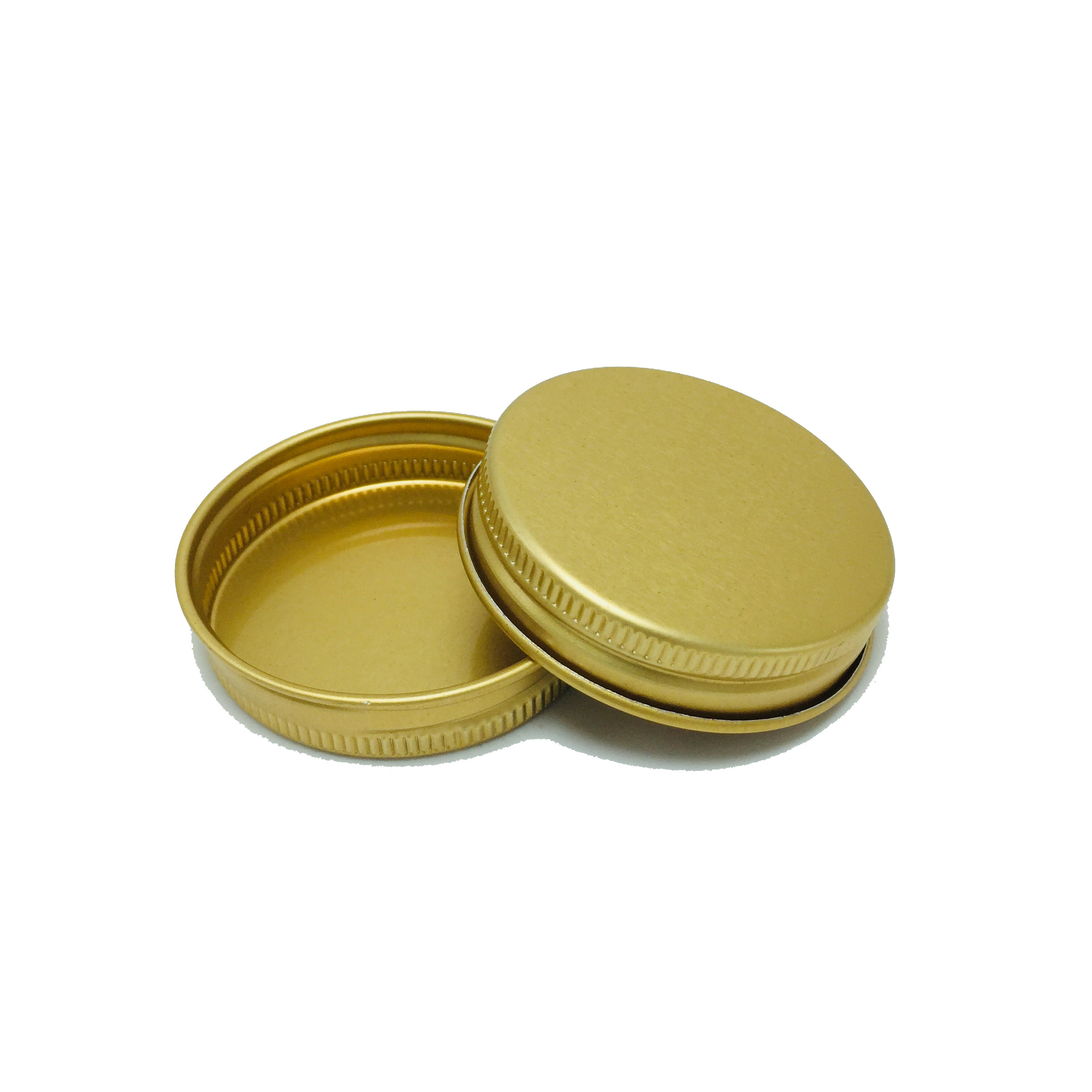 Custom Size 30mm 44mm Silver Aluminum Bottle Caps 62mm 89mm Metal Screw Lids