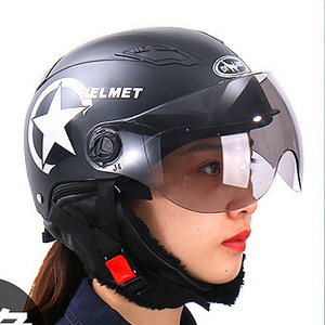 Electric motorcycle  helmets for Men and Women in Autumn and Winter  wholesale motorcycle helmets open face helmet