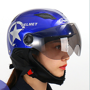 Electric motorcycle  helmets for Men and Women in Autumn and Winter  wholesale motorcycle helmets open face helmet