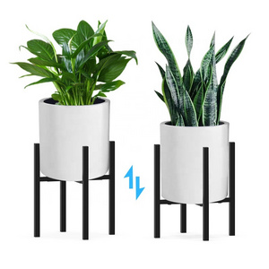 10 12 14 16 Adjustable Metal Stand for Plant Pots Outdoor Corner Indoor Large Size Fits Large Pots Wholesale Plant Stands