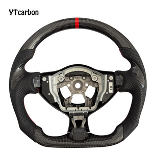 YTcarbon premium Custom e 200 Mercedes 2011 Steering Wheel AMG For 370Z Coupe Nismo Carbon Fiber Steering Wheel