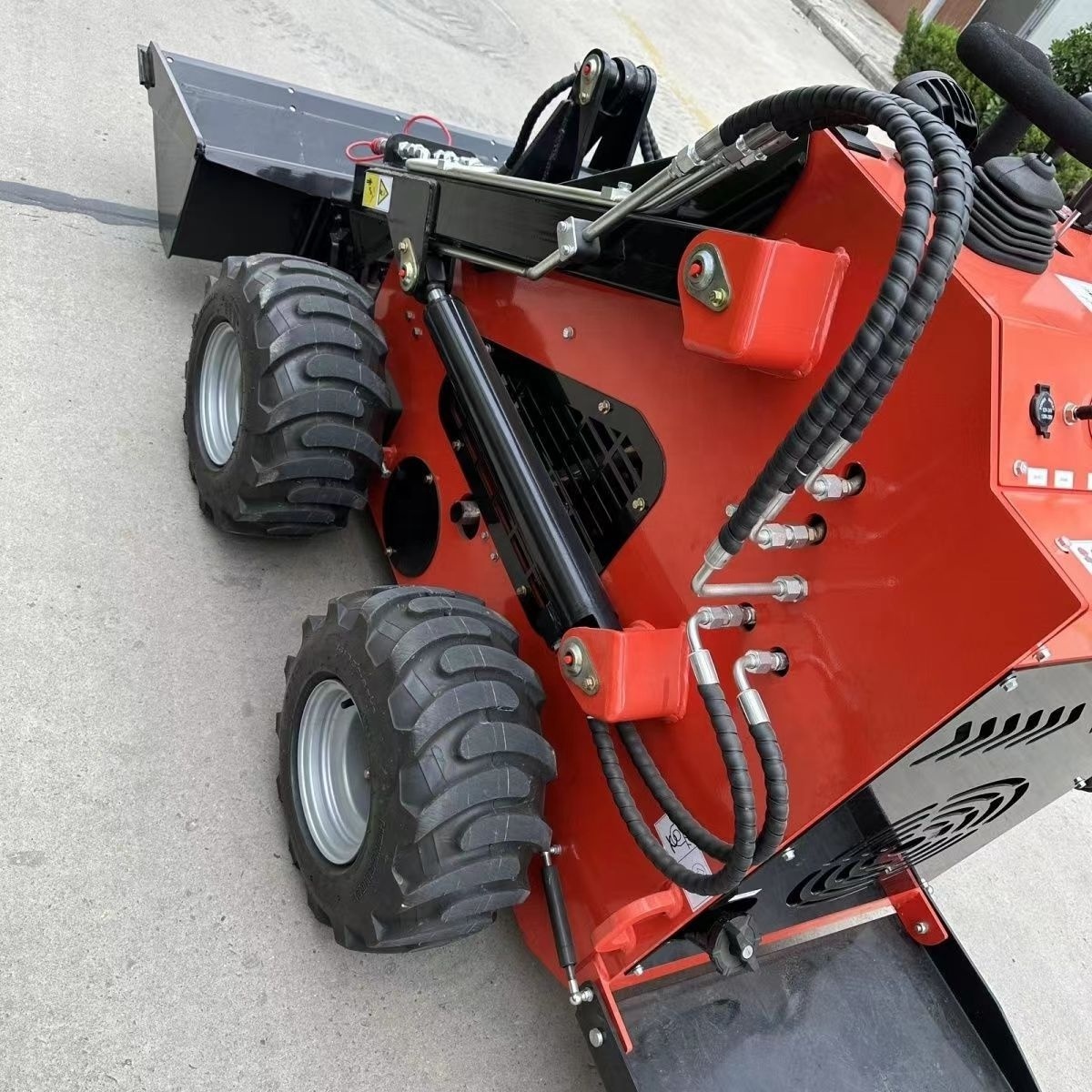 Gite manufacture hydraulic mini skid steer loader