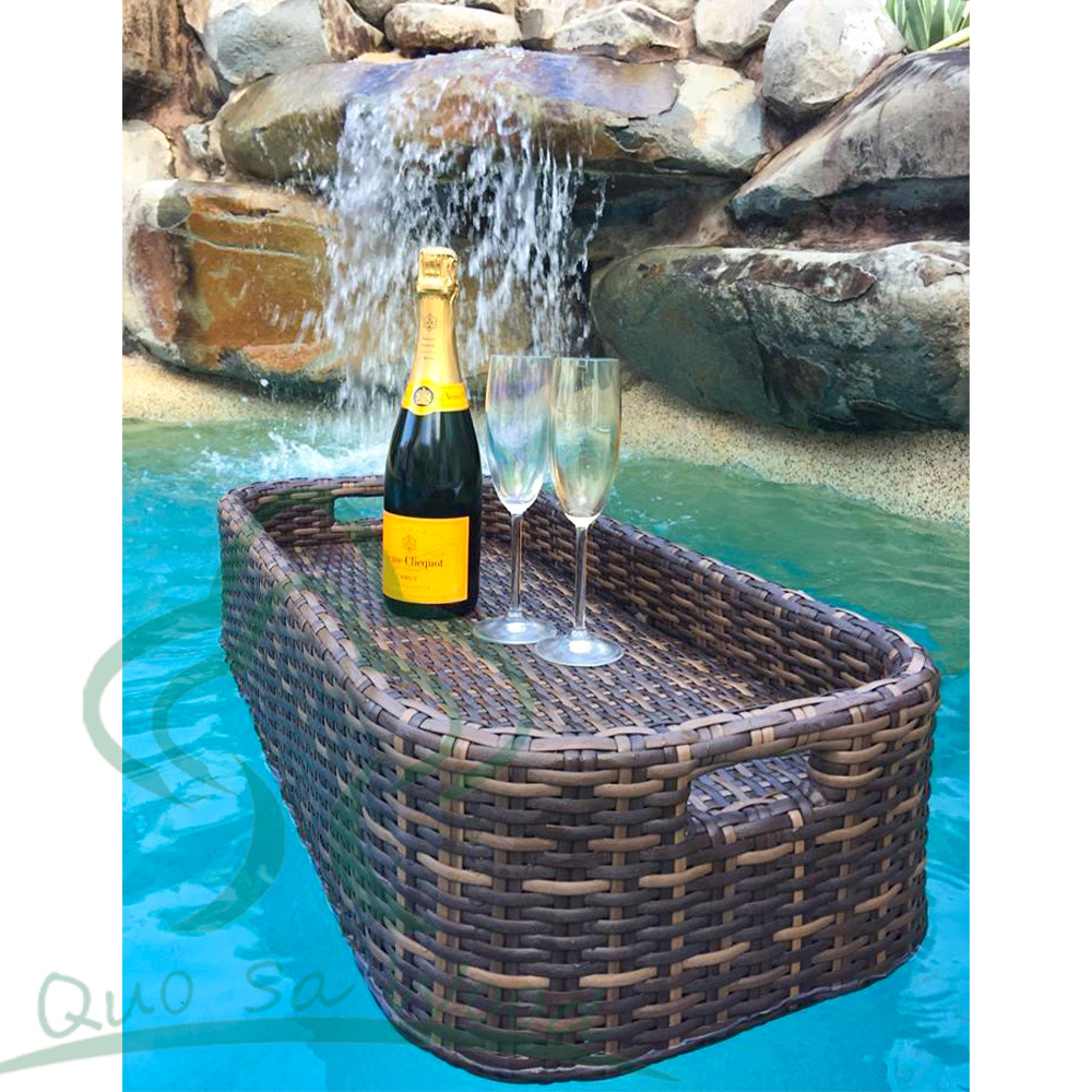 Luxury Floating Serving Tray,Swimming Pool Floating Drink Holder,Floating Tray for Pool Serving Drinks, Brunch