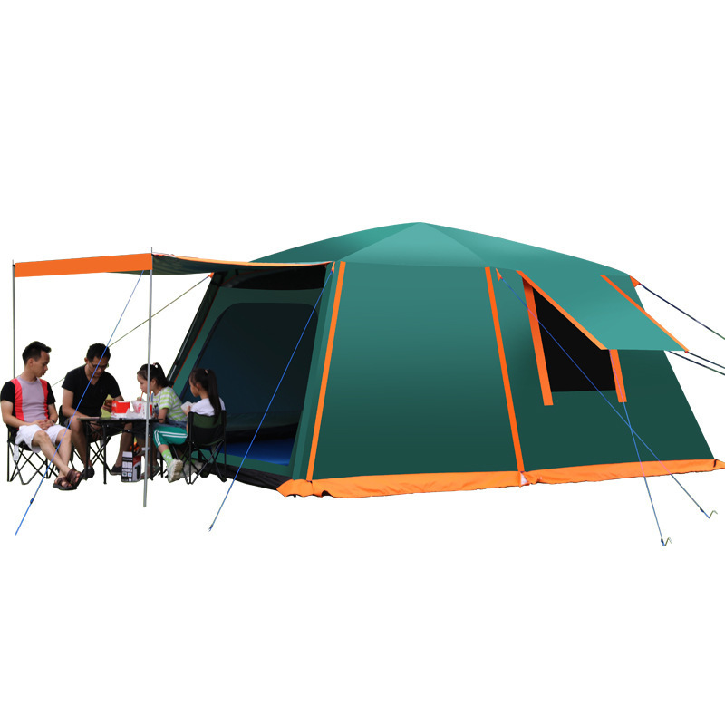 Wholesale 5-8 People Full Automatic Speed Open Tents Camping Tent glamping tent luxury