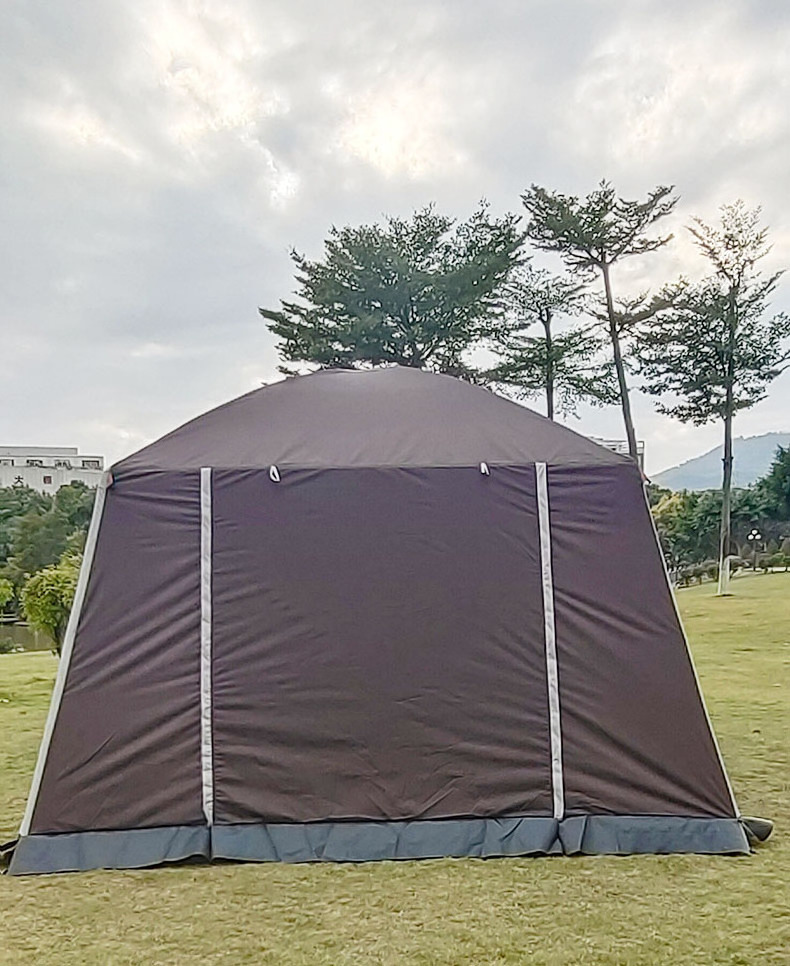 Outdoor folding tent awning sunshade rainproof  camping beach  leisure sunscreen  Large space family tent