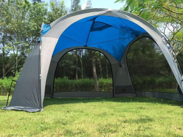 Outdoor large high  beach canopy  portable folding semicircle camping Spherical tent ball tent