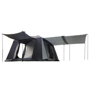 Outdoor folding tent awning sunshade rainproof  camping beach  leisure sunscreen  Large space family tent