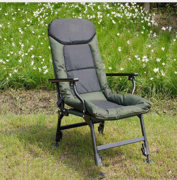 LARIBON Oxford Quick-open Fishing Moon Chair Folding Outdoor Folding Camping Chair Portable Aluminum Alloy Metal Iron Tropical