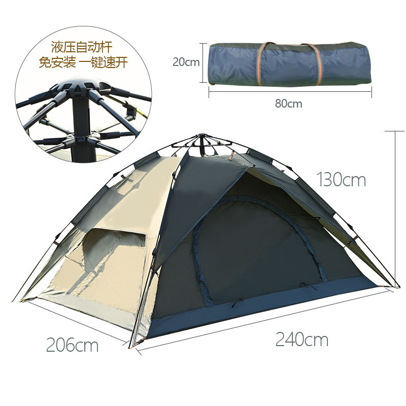 Good Quality Tents Camping Outdoor Waterproof Large Family For Sale Double Layer Pop Up Tents