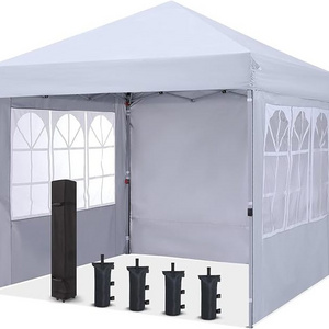 Instant Folding Pop-Up Awning Tent Enclosed Trade Show Tents