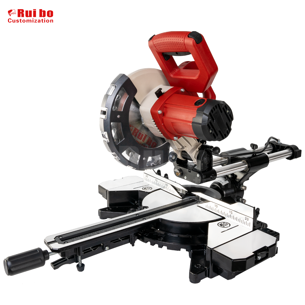 210mm  Electric Sliding Miter Saw For Wood  Slide Compound Miter Saw