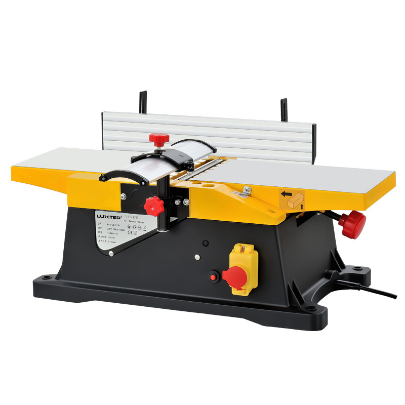 LUXTER Combination Thicknesser Power Planer Electric Planer 3mm Wood Planer Machine P20 Cepilladora De Banco Para Madera 220