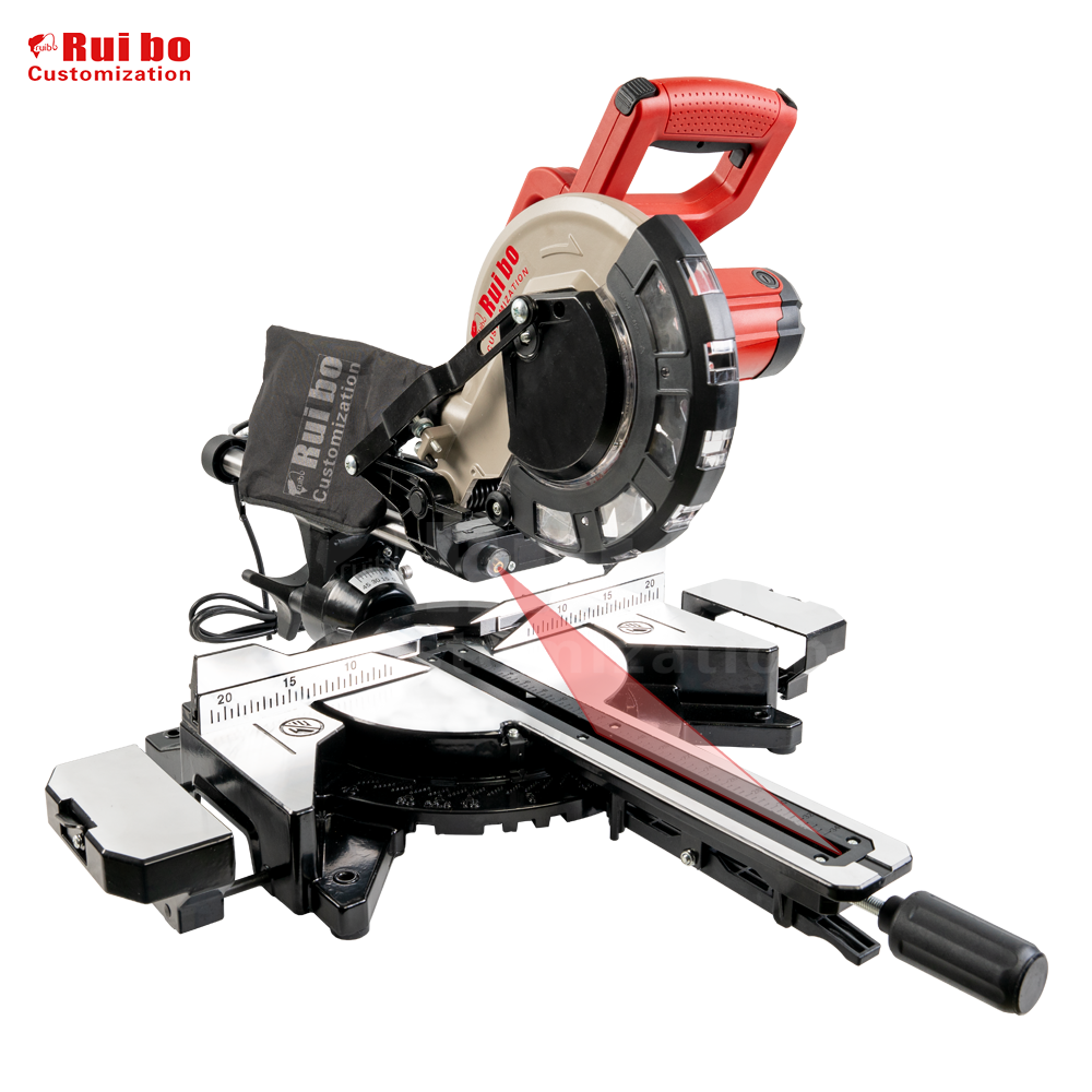 210mm  Electric Sliding Miter Saw For Wood  Slide Compound Miter Saw