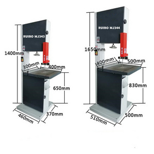 custom made  Band saw machines Wood Cutting Vertical Wood Band Saw