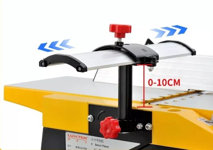 Thickness Planer for Woodworking Small Electric Wood 1800W 3mm Wood Planers Motor 230v 9000rpm 13inch Bench Wood Planer 150mm