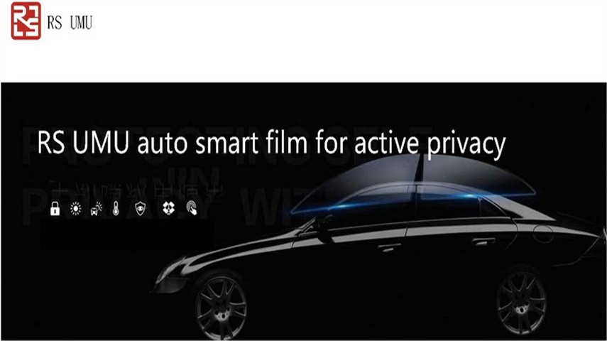 Smart Glass Foil Smart Film Switchable  Privacy Film Decoration  Window Shade Film Smart Tint Black Smart Window Tint For Car