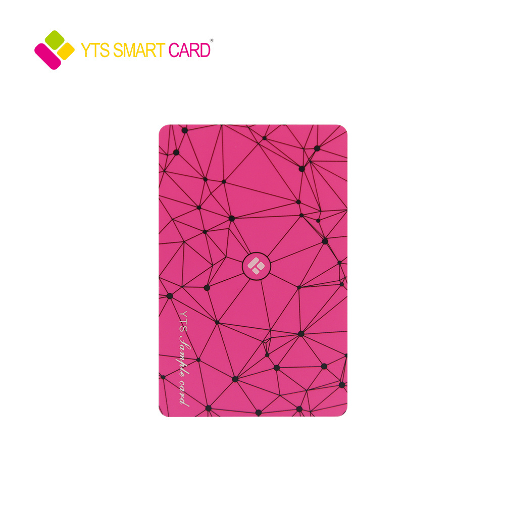 YTS customized best new plastic premium personalized printed pvc nfc rfid business gift cards