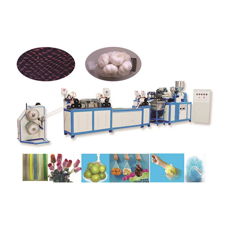 PE foaming plastic net extruder for food packing/fruit container machine