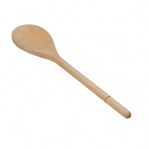 12 inch beech wood serving dinner table tea coffee soup baby spoon wooden eating mixing stirring spoon small mini wooden spoon