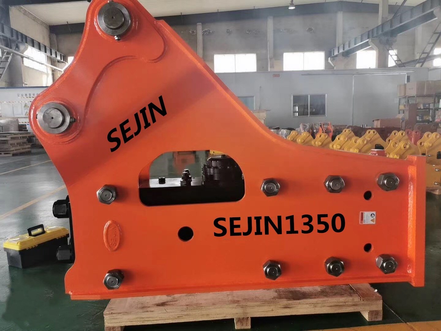 SEJIN1350 hydraulic rock breaker for pc200 SB70 hydraulic drop hammer