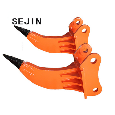 mini excavator root rake attachment bulldozer ripper tractor mounted ripper root ripper for small backhoe