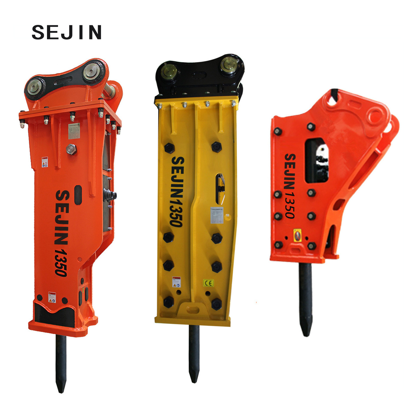 SEJIN1350 hydraulic rock breaker for pc200 SB70 hydraulic drop hammer