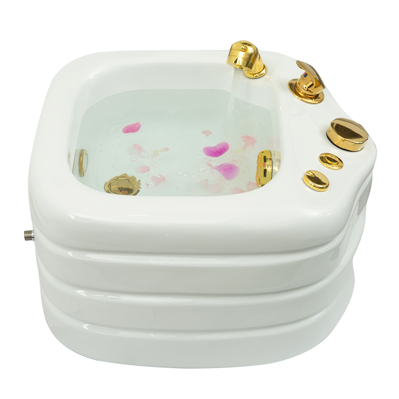 Colorful Lights Foot Spa Basin For Pedicure Chair Beauty Salon Equipment Nail Salon Furniture Pedicure