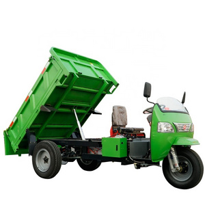 3 Wheel Dump Load Electric Tricycle Electric Tractor Mini Dumper Farm Cargo Electric Dumper Tricycle