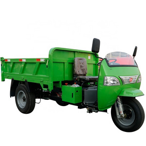 Electric Dump Tricycle For Mining Engineering 2 Tons Load Mining Tricycle three Wheel Cargo Tricycle