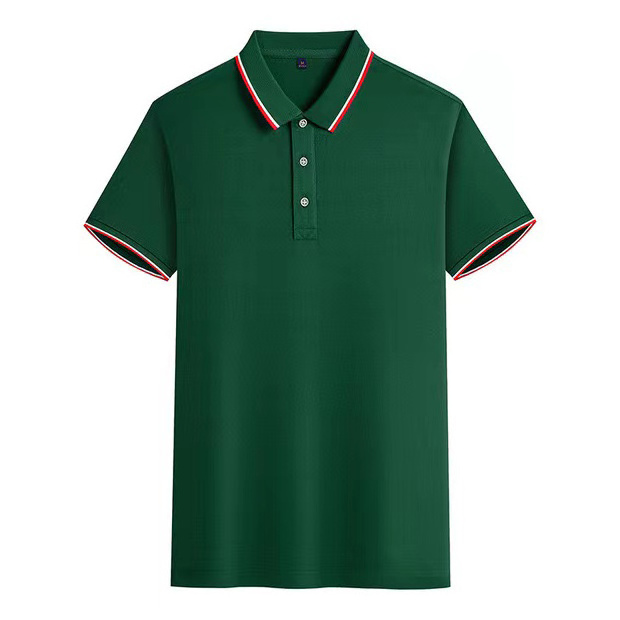 factory direct sale wholesale Custom High Quality Men's Polo T-Shirt Logo Fit Dry Breathable Sports Golf Shirt