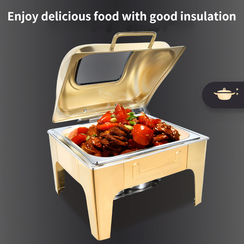 Commercial Catering Equipment Buffet Food Warmer Chafing Dish Buffet Set for Restaurant