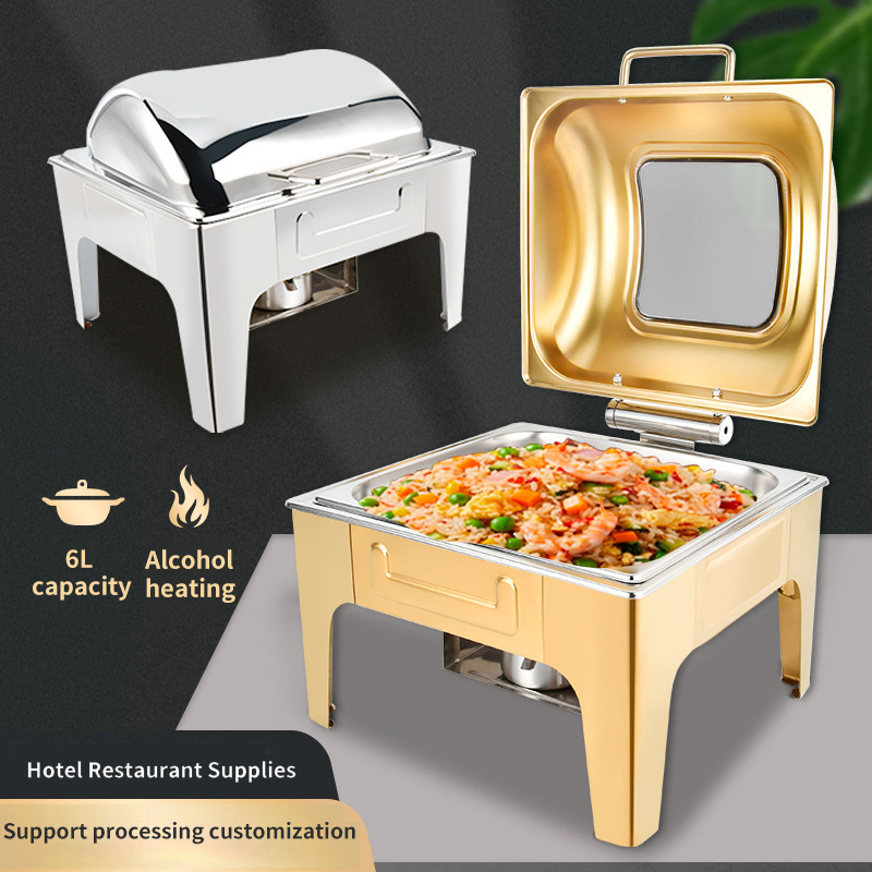 Commercial Catering Equipment Buffet Food Warmer Chafing Dish Buffet Set for Restaurant