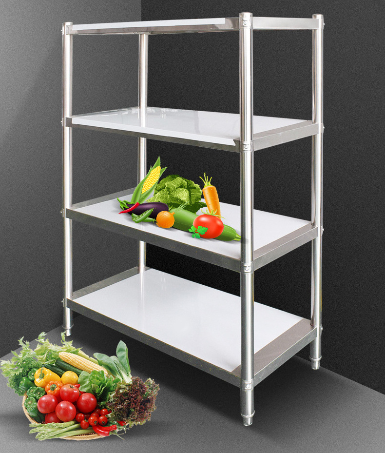 hotel home kitchen commercial Stainless steel shelf Kitchen Equipment Storage Rack Shelves