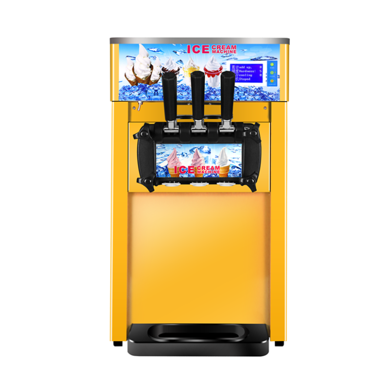 Commercial automatic ice cream making machine soft ice cream vending machine ice cream filling machine