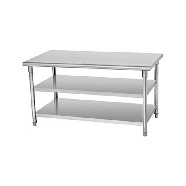 hotel kitchen equipment stainless steel work table kitchen work bench table