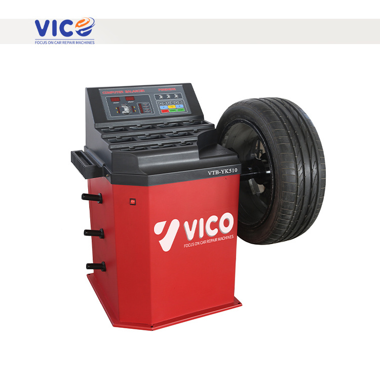 High quality car Wheel Balance bus wheel balancing machine truck tire balancing machine VTB-YK510