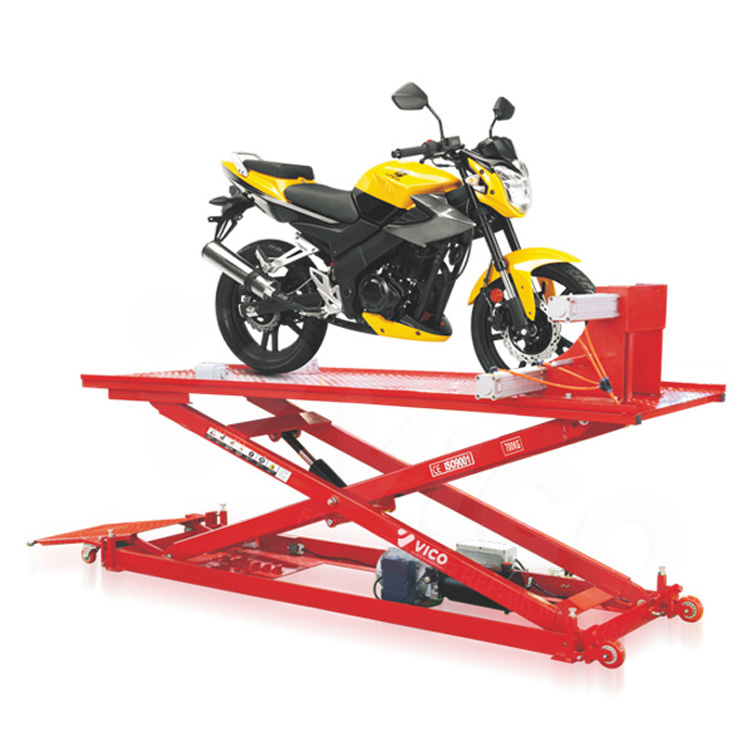 Vico  V-JSMT-A-3007 Garage Tools Equipment Electrical Hydraulic Hoist Motorcycle Scissor Lift Motorbike Lifter OEM