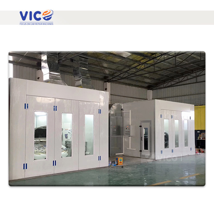 VICO Hot Sale Automotive Paint Booth Car Painting Oven Vehicle Spray Booth and Baking Oven #VPB-SD78