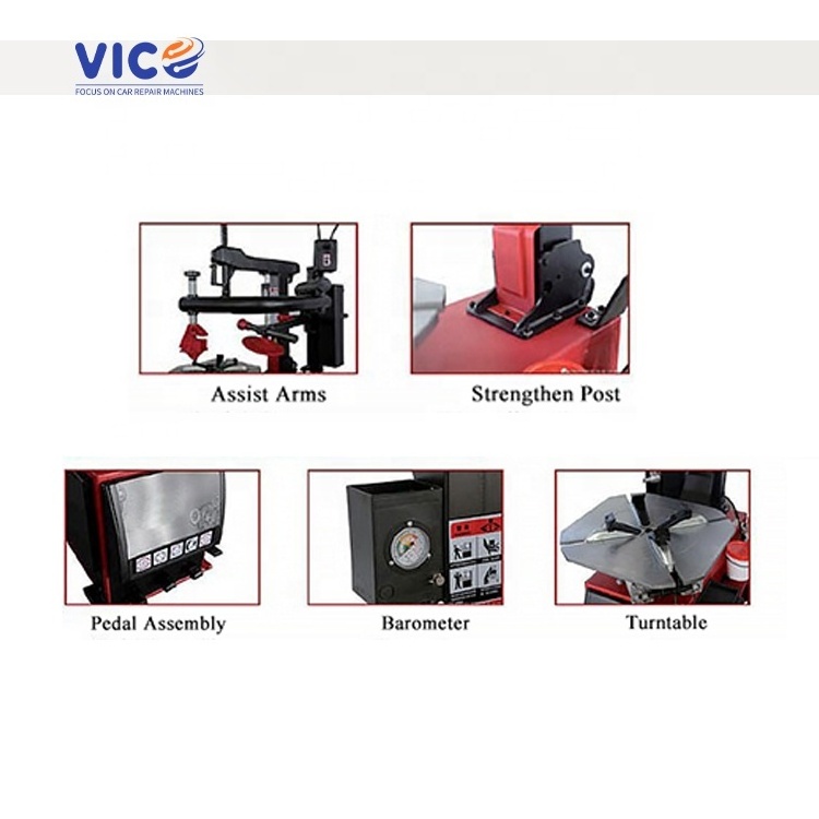 Vico Automotive tire Maintenance Equipment Auto tire service repair shop balancing machine Vehicle tire changer #VTC-YK860