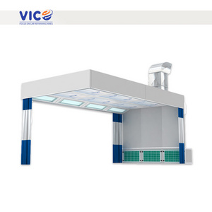 Vico Hot selling  customized car polish preparation room/ paint prep room station for cars VPS-10