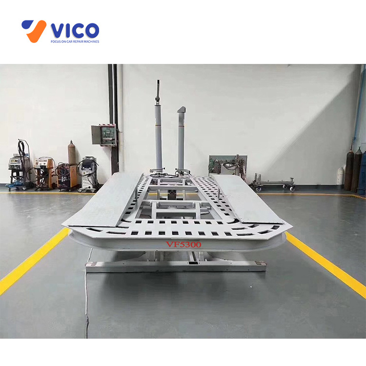 Vico hot sale full lift car body frame machine Auto repair equipment Hydraulic car bench VF5300