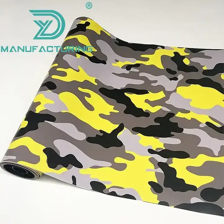 Jungle Camo Car Vinyl Wrap Camouflage Sticker Bomb Wrap Air Drain Car Wrapping