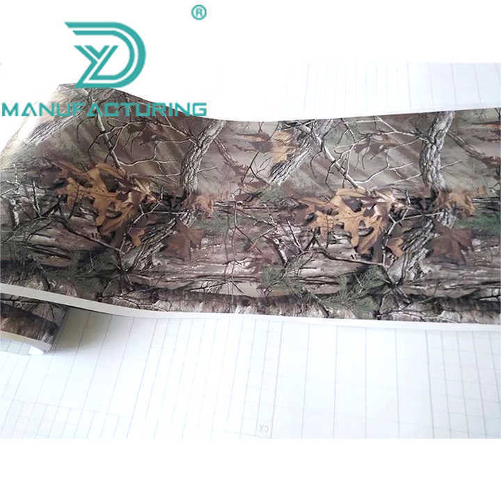 Truck Motorcycle Hood Decals Grass Blades Camo Vinyl Car Wrap Duck Hunter Adhesive Pvc Camouflage Film