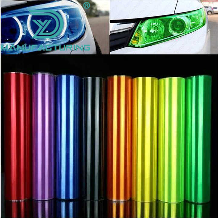 Waterproof Transparent Headlight Color Change Film Auto  Car Head Light Tint Films