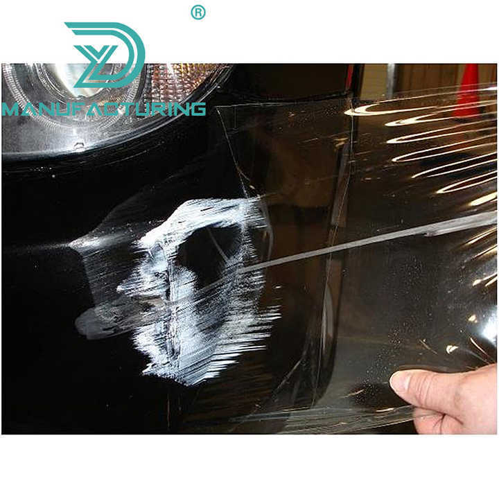 1.52x15m High Strength Anti Scratch Rhino Skin Sticker Vinyl Clear Transparence Bike PVC invisible protective Films